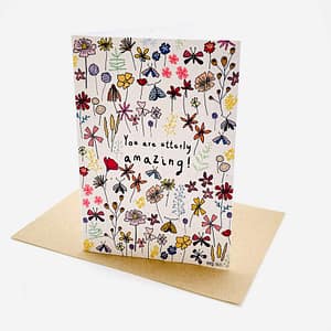 Growing Paper greeting card