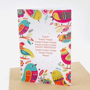 Growing Paper greeting card
