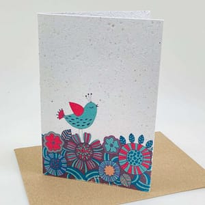 Growing Paper greeting card
