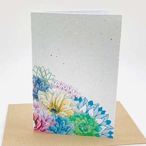 Growing Paper greeting card