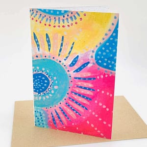 Growing Paper greeting card