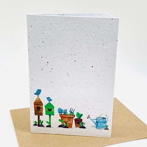 Growing Paper greeting card