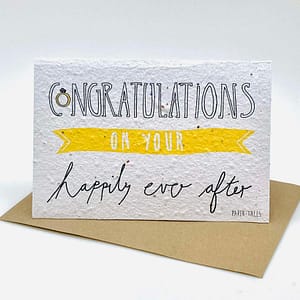 Growing Paper greeting card