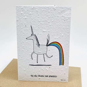 Growing Paper greeting card