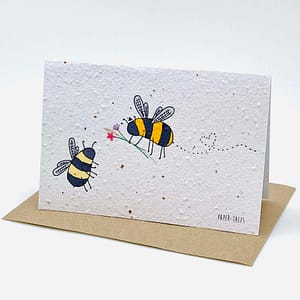 Growing Paper greeting card