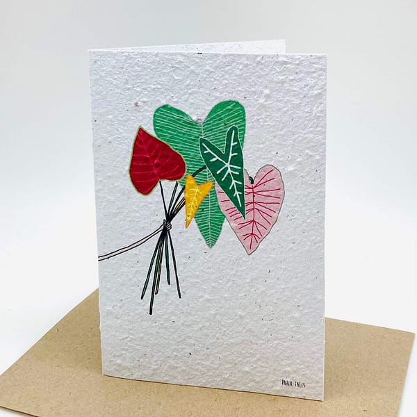 Growing Paper greeting card